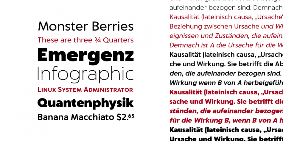 Przykład czcionki Captura Bold Italic